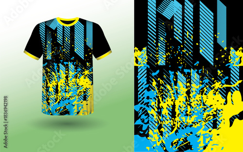 Vector football cricket new jersey design for cmyk print file