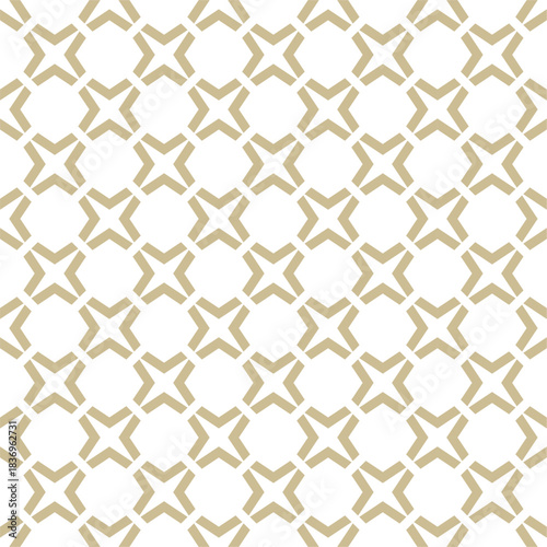 Seamless geometric abstract pattern with a modern style