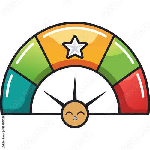 vector illustration of a star