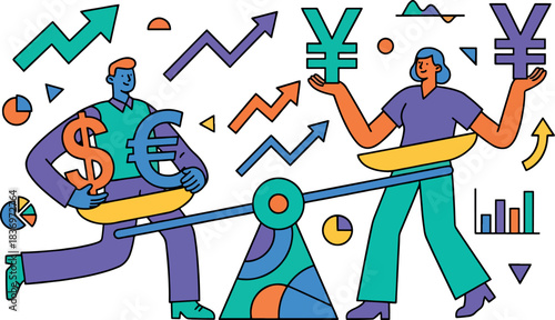 Forex Market Balance Balancing Global Currency Exchange and Trading