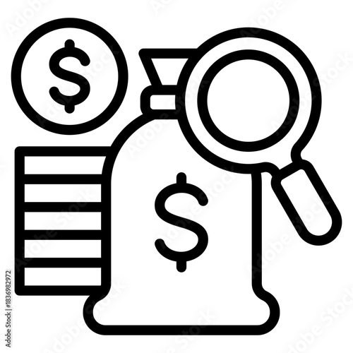 Financial Forecasting Icon