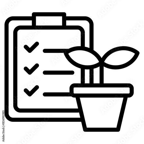 Growth Plan Icon