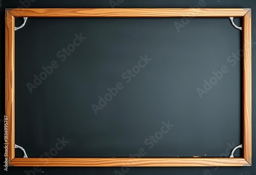Rustic chalkboard border frames a handwritten menu with chalk,  rustic,  culinary