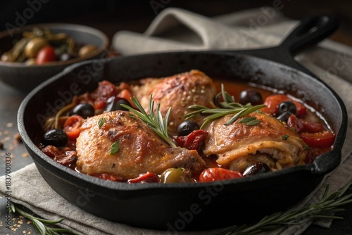 Italian Braised Chicken Cacciatore – Rustic Tomato Herb Meal