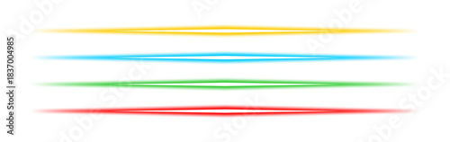 Vibrant color lines: Four glowing streaks of color dance in a display of artistic elegance, offering a captivating visual experience with a blend of vibrant shades and subtle nuances.