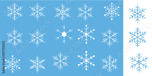 Beautiful snowflake background, perfect for adding a touch of winter magic to your projects. Evokes a sense of calm and festive cheer this holiday season.