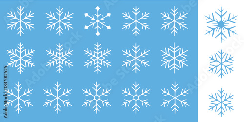 Beautiful snowflake background, perfect for adding a touch of winter magic to your projects. Evokes a sense of calm and festive cheer this holiday season.