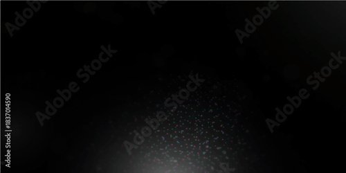 A digital art backdrop featuring a dark blue motion design with glowing particles and bright energy rays flashing through a deep black space texture