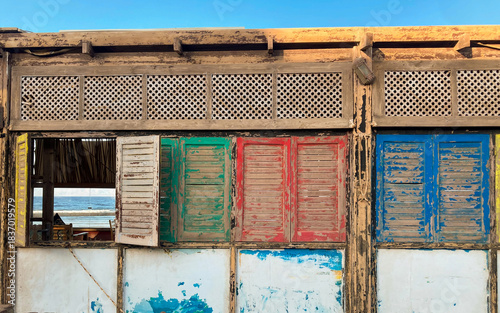 old wooden house eygpt 