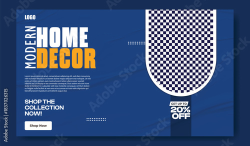 Modern home decor collection featuring stylish furniture and interior design ideas with discount offer