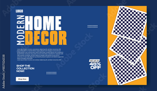 Modern home decor collection featuring stylish furniture and interior design ideas with discount offer