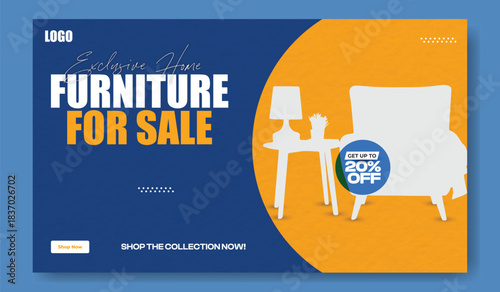 Modern home decor collection featuring stylish furniture and interior design ideas with discount offer.
Modern furniture for sale advertisement with 20 percent off discount and lifestyle images showca