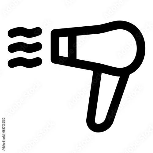 hair dryer icon