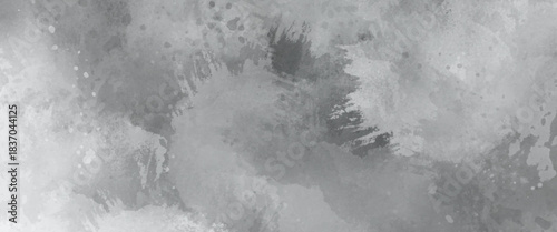 Abstract background with white paper texture and white watercolor painting background.Blank white grunge cement wall texture background,