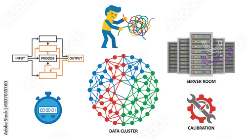 Problem Solving Data Analysis and Server Room Technology Business Process IT Solutions