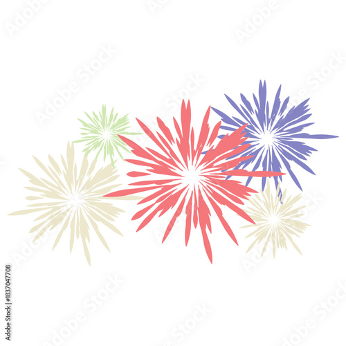 Bright Colors Light Up Night Sky