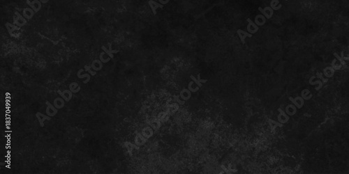Dark black grunge wall charcoal colors texture backdrop background. Black Board Texture or Background. abstract grey color design are light with white gradient background.	