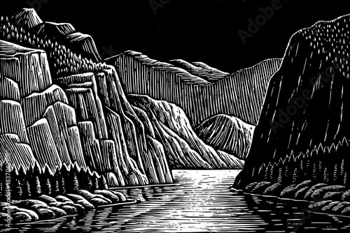 Norway’s fjords display steep cliffs, icy blue waters, and towering mountains, creating dramatic natural formations admired around the world