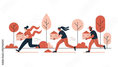 Collaborative Team Executing Urgent Logistics and Fast Delivery of Critical Resources