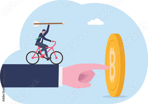 illustrating teamwork in analyzing and targeting Bitcoin assets
