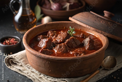 Tuscan Peposo – Traditional Italian Black Pepper Beef Stew