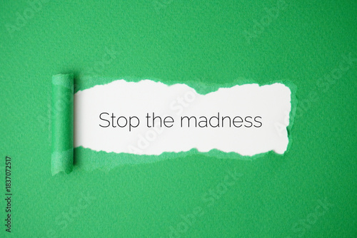 Fotografija Stop the madness