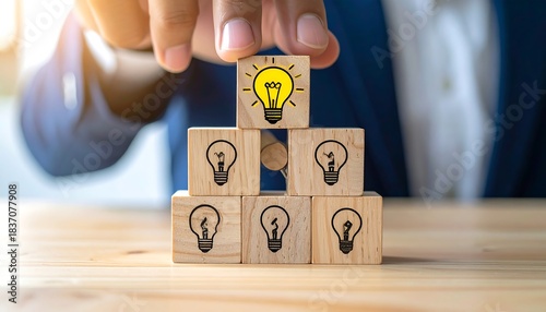 Pinnacle of Innovation – Glowing Idea at the Summit