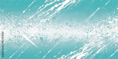 Abstract blue water background with a shimmering surface