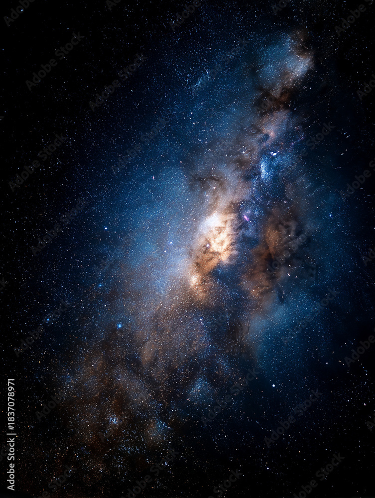 Obraz premium space background with stars