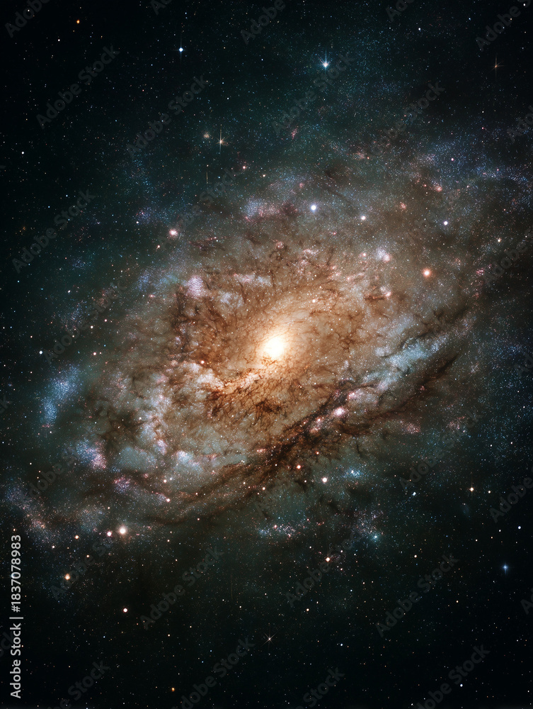 Obraz premium space background with stars