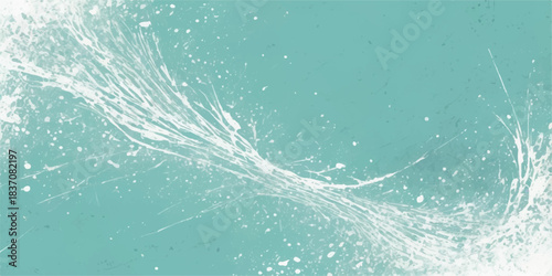 Abstract blue water background with clear ocean waves and liquid surface texture