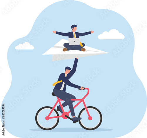 illustrations of business activities, eps 10