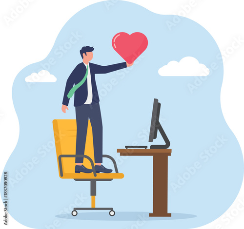 illustrations of business activities, eps 10