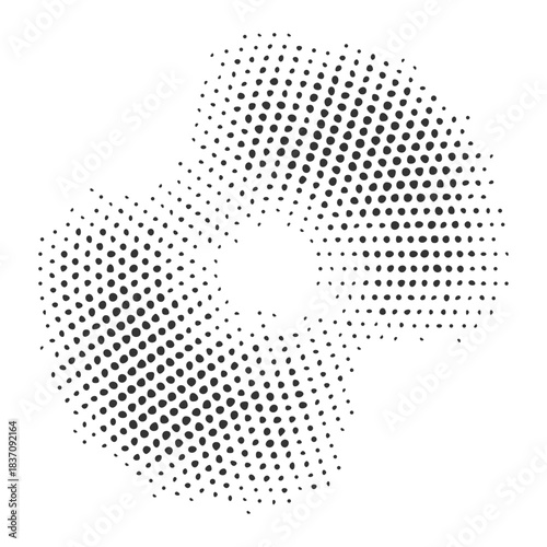 halftone dots pattern ( Transparent )