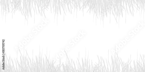 green grass background. Green grass frame with a natural seasonal lawn design
