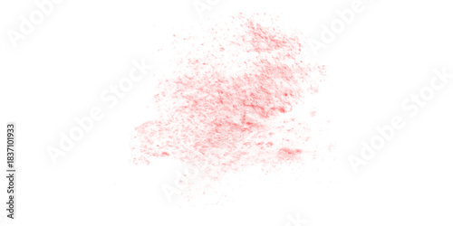 make up brushes. Pink watercolor heart with makeup brushes and artistic paint textures