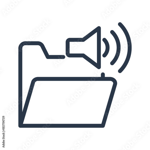 Audio Folder Icon