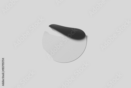 Torn Paper Blank Sticker 