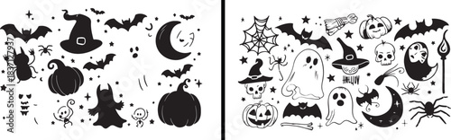 moon star doodle vector, night sky clipart, celestial icons svg, hand drawn moon illustration, cute space doodles, black night sketches, astronomy doodle art, star moon design, sky icon collection, ni