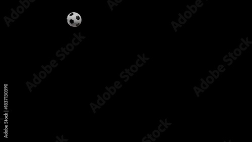 Soccer Ball Football Animation Transition Loop