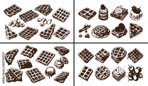 Chocolate Vector Illustration, Dessert Food Clipart, Sweet Pastry Design, Delicious Candy Artwork, Cocoa Food Icon, Gourmet Snack Vector, Chocolate Bar Graphic, Tasty Dessert Illustration, Bakery Swee