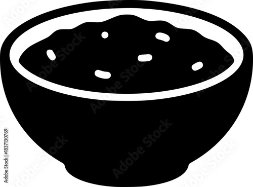 Bowl of Caviar or Salmon Roe Icon