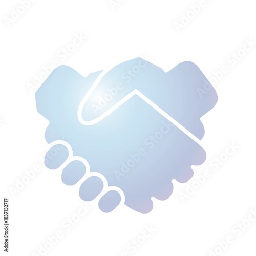 Handshake icon design template