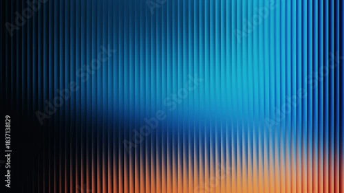 light sky blue gradient glass lines effect black background futuristic cool glow soft waves animation Vertical Lines Ribbed Texture Gradient Lighting Modern