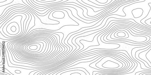 Topographic map patterns, topography line map. Vintage outdoors style. World map Template. Stock vector. Vector geographic contour map.