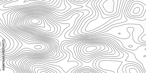 Abstract topographic contours map background, Topography map background. Topographic map patterns, topography line map. Vintage outdoors style.