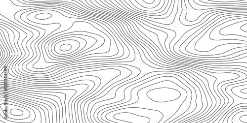 Background of the topographic map. Topographic map patterns, topography line map. Vintage outdoors style.