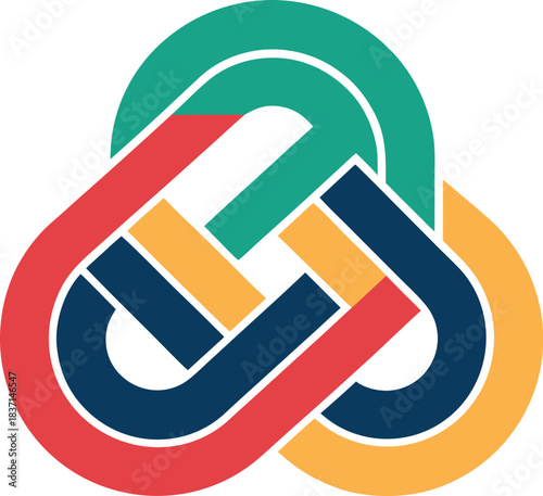 Mega logo collection, Abstract design concept for branding with golden gradient.