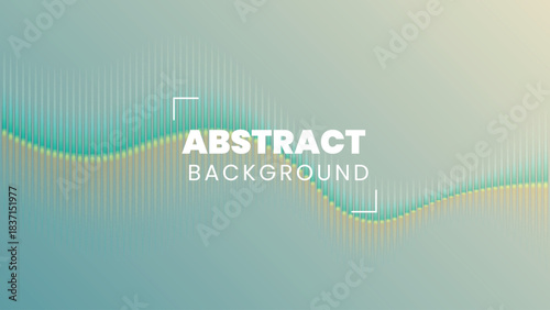 Soft Teal Gradient Wave Background | Abstract Smooth Pastel Design