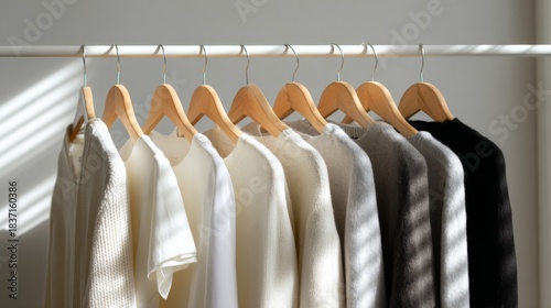 Trendy Cloud Dancer 2026 Minimal Wardrobe Rack